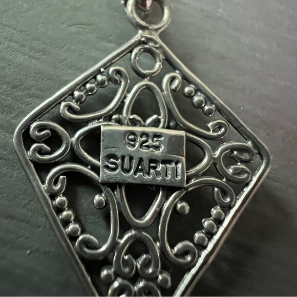 Suarti 925 Sterling Silver Charm for Bracelet or Necklace NEW - Picture 5 of 5